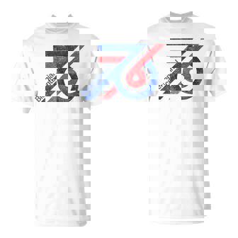 Bicentennial '76 Patriotic Throwback Usa T-Shirt | Mazezy