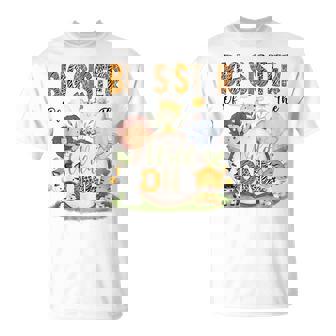 Big Sister Of The Wild One 1St Birthday Boy Safari Lover T-Shirt - Seseable