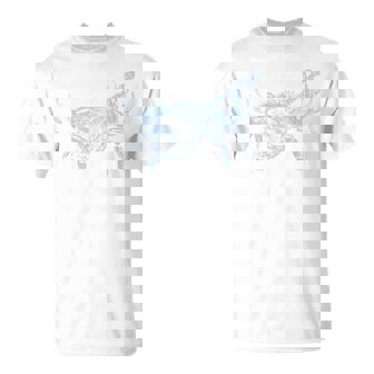 Bluegrass Blue Crab Cute Banjo Chesapeake Bay Vintage T-Shirt | Mazezy