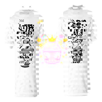 Boba Queen For N Girls Boba Bubble Tea Kawaii Japanese T-Shirt - Thegiftio