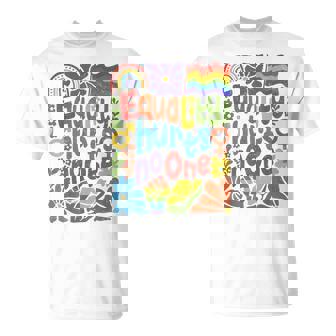 Boho Floral Equality Hurts No One Support Lgbtq Pride Month T-Shirt | Seseable FR