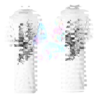 Butterfly With Flowers Cute Butterflies Nature Daughter T-Shirt - Thegiftio