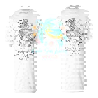 Cabo San Lucas Mexico Sea Turtle Beach Tropical Ocean Travel T-Shirt | Seseable UK