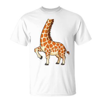Camisa De Jirafa Para Adultos Hombres Es Y Niños Disfraz De Jirafa Camiseta unisex - Regaloses