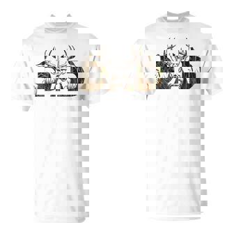 Camo Deer Hunting Dad Hunting Dad Apparel T-Shirt - Monsterry