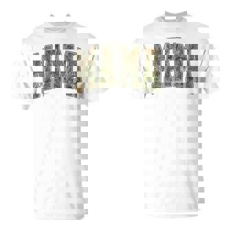 Camo Hunting Mama Old Camo Mom Mother's Day Hunting Wife T-Shirt | Seseable UK