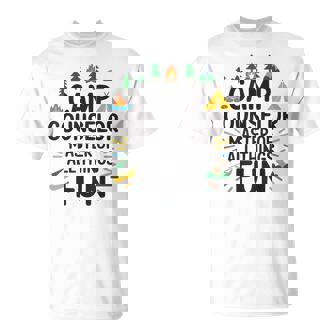 Camper Camping Outdoor Nature Lover Camp Counselor T-Shirt | Mazezy