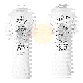 Catholic Bible Verse Sheep Spanish Christian Faith T-Shirt - Monsterry