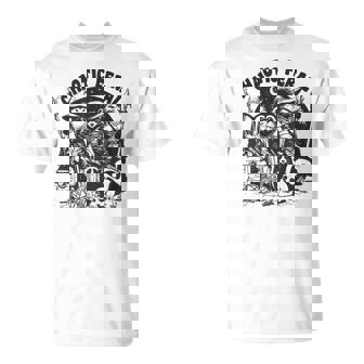 Chaotic Feral Raccoon Possum Skunk Boardgame Gamer T-Shirt | Mazezy