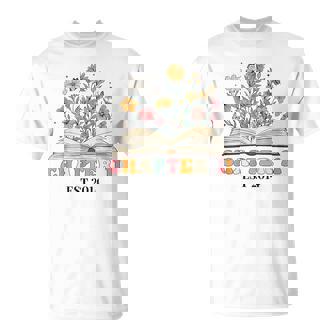 Chapter 11 Years Old 11Th Birthday Wildflower Book Lover T-Shirt | Seseable FR