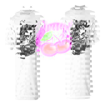 Classic Airbrush Style Illustration Y2k Retro Aesthetic T-Shirt - Thegiftio