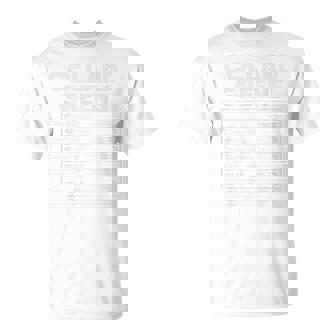 Collard Greens Nutrition Facts Matching Family Thanksgiving T-Shirt | Mazezy