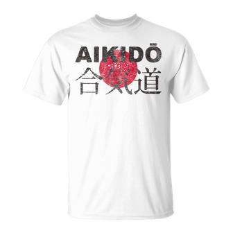 Cool Aikido Giapponese Arti Marziali Aikido Maglietta - Novitaregali