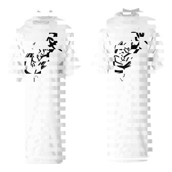 Cool Catchy Angler Retro Bite Me Bass Fishing Fishermen T-Shirt | Seseable CA