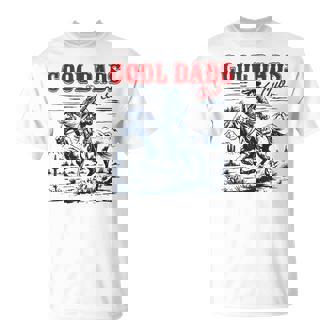 Cool Dads Club Retro Dad Western Cowboy Dad T-Shirt - Monsterry