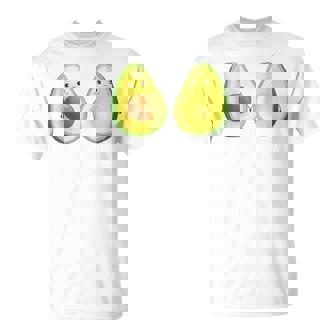 Couple Mignon Avocado Couple De Grossesse Enceinteaint T-Shirt - Cadeauxyz