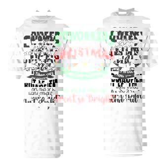 Coworkers Are Like Christmas Lights Office Xmas Party T-Shirt - Thegiftio