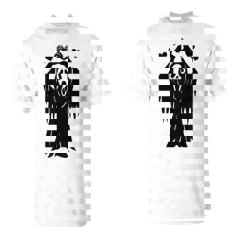 Creepy Horror Ghost Heart Hands Happy Halloween T-Shirt | Seseable FR