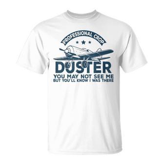 Crop Dusting Professional Crop Duster Fart T-Shirt - Thegiftio UK