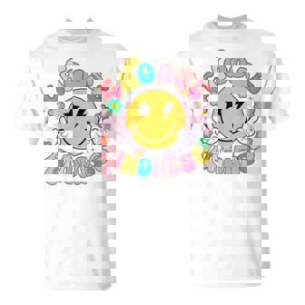 Cute Choose Kindness Groovy Smile Face Inspirational Be Kind T-Shirt | Mazezy
