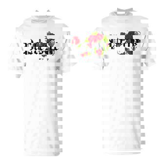 Cute Floral Palestine Free Palestine Free Gaza Flag Arabic Cuello Camiseta unisex - Regaloses