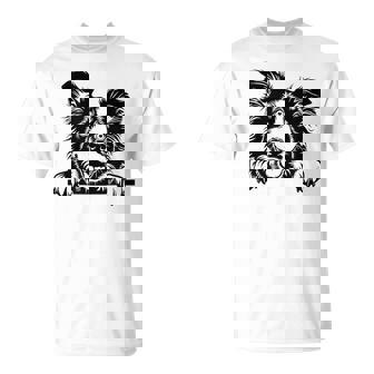 Cute Retro Vintage Logo Happy Aussie Dog Lover T-Shirt - Thegiftio