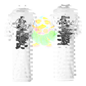 Cute Hawaiian Volleyball Ball Tropical Beach Summer Vacation T-Shirt | Mazezy