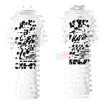Cute Until My Puerto Rican Comes Out Puerto Rico Flag T-Shirt - Thegiftio