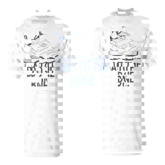 Dad To The Bone Balance Grandpa Dad Shoe T-Shirt | Seseable FR