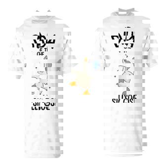 Dada Of The Silly Goose First Birthday Family Matching T-Shirt | Seseable FR