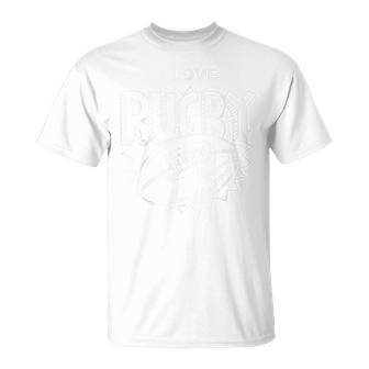 De Rugby I Love Para Jugadores De Rugby Camiseta unisex - Regaloses