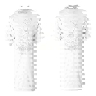 Deer In The Forest Nature Animals Deer Lovers T-Shirt - Thegiftio