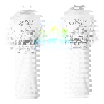 Denali National Park Alaska Vintage Bear Retro Trip Souvenir T-Shirt - Monsterry