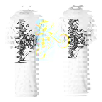 Dirt Bike Motocross Enduro Racing Teens Boys Toddlers T-Shirt | Mazezy