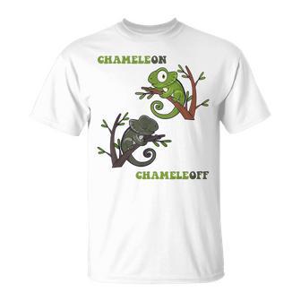 Divertido Camaleón Camaleón Reptil Dinosaurio Lagarto Iguana Camiseta unisex - Regaloses