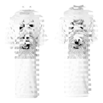 Dog Fingerprint Samoyed Dad Mom For Women T-Shirt - Thegiftio