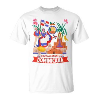 Dominican Republic Flag Idea For Republica Dominicana T-Shirt | Mazezy