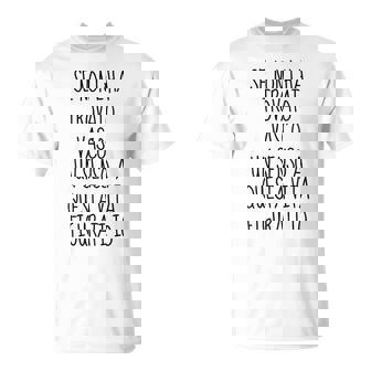 Donnae Non L'ha Trovatoasco Unenso A Questaita Figurati Io Con Collo A Maglietta - Novitaregali