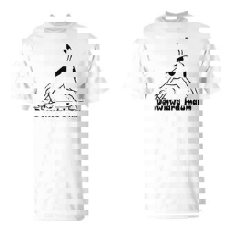 Downward Human Cute Puppy Yoga Dog Yoga Delightful Scene T-Shirt - Thegiftio