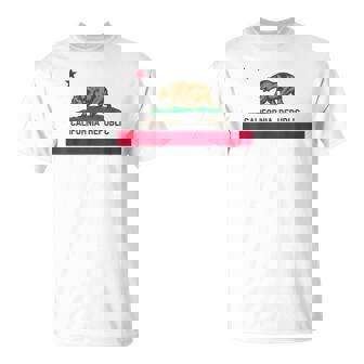 Drapeau De La Californie République De Californie T-Shirt - Cadeauxyz