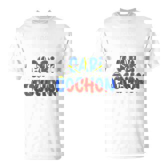 Drapeau Ile La Reunion Cuisine Tradition Creole Cari Cochon T-Shirt - Cadeauxyz