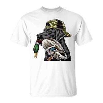 Duck Hunting Black Lab Mallard Retriever Local Southern Boy T-Shirt - Thegiftio UK