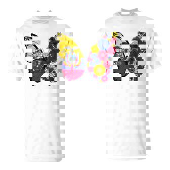 Ecuadorian Flag Pride Ecuador Roots Butterfly Girls T-Shirt | Seseable CA