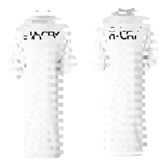 Emory Personalized Name Modern Contemporary Font T-Shirt | Mazezy