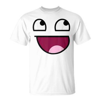 Epic Costume Face Y2k Streetwear Emo T-Shirt - Thegiftio UK