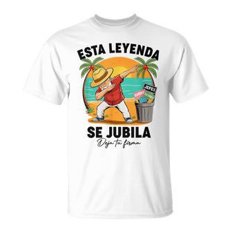 Esta Leyendae Jubila Jubilación Firma Dia Del Padre Hombre Camiseta unisex - Regaloses