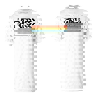 Fargo City レトロ ヴィンテージ ストライプ ギフトとお土産 Tシャツ - Kawaiitshirt