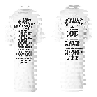 My Favorite Niece Gave Me This Vintage Style T-Shirt - Thegiftio