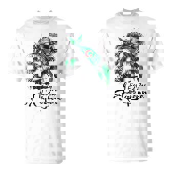 Fier D'être Algérienne Fille Cadeau Drapeau Algérien T-Shirt - Cadeauxyz