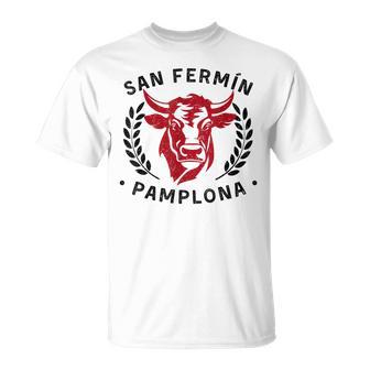 Fiestas Dean Fermín 2023 Navarra Pamplona Camiseta unisex - Regaloses